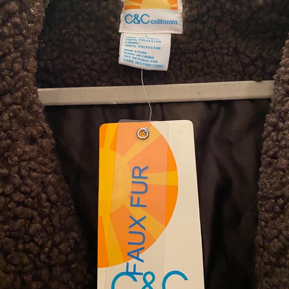 C&C California Teddy Coat - Picture 4 of 4